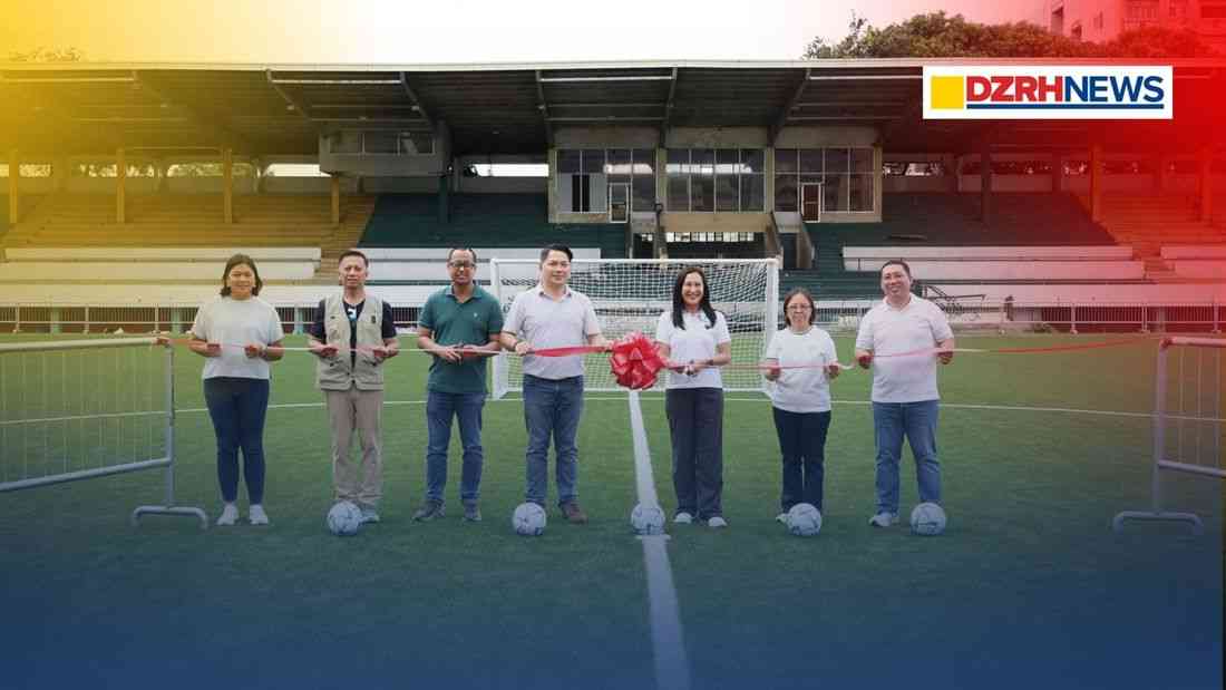 QC unveils FIFA-grade football field at Amoranto Sports Complex