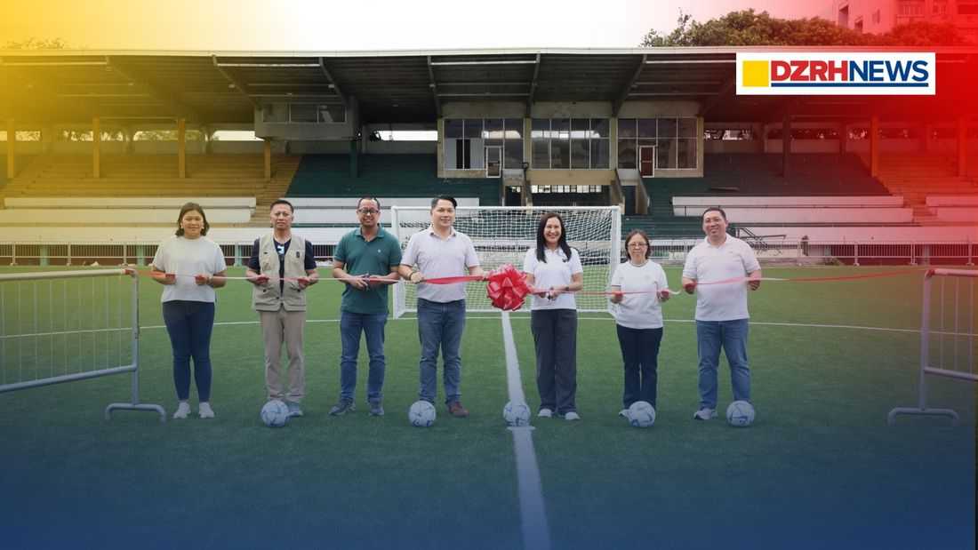 QC unveils FIFA-grade football field at Amoranto Sports Complex