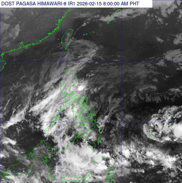 Shearline, Amihan bring cloudy skies, rains in Luzon
