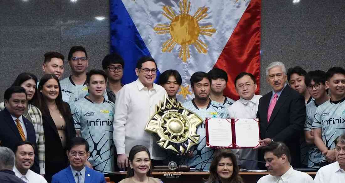 Senate adopts resolution honoring Aurora Gaming PH’s MLBB M7 Championship