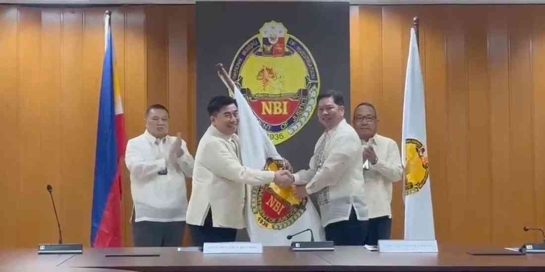 Melvin Matibag officially assumes role as NBI Director