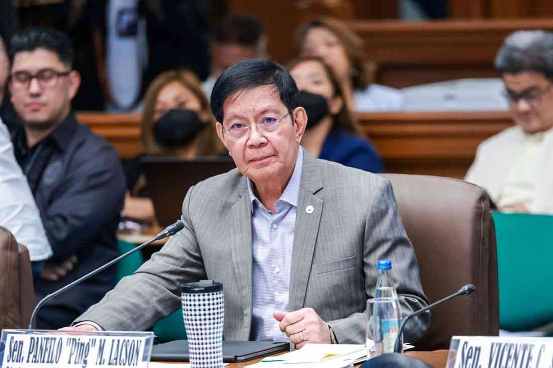 Lacson warns vs 'homegrown traitors' amid WPS tensions
