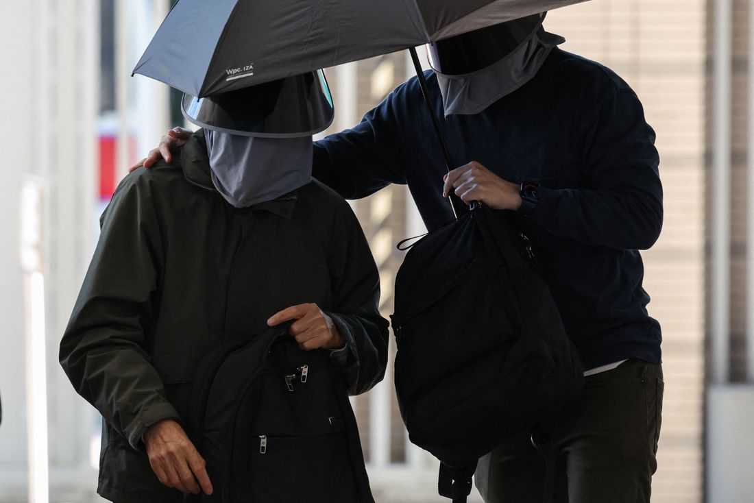 Father of Hong Kong activist sentenced to eight months in jail under national security law