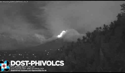 Mayon Volcano's effusive enters 27th day; remains at Alert Level 3 — Phivolcs
