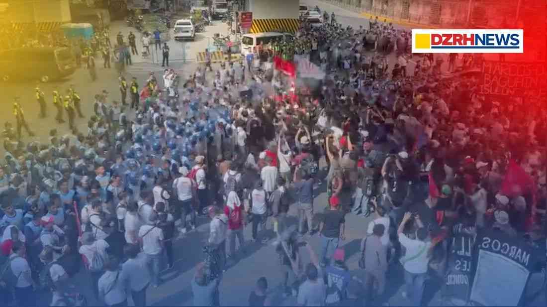 EDSA–Ortigas clash ‘isolated,’ says PNP; 2 arrested, 7 cops injured