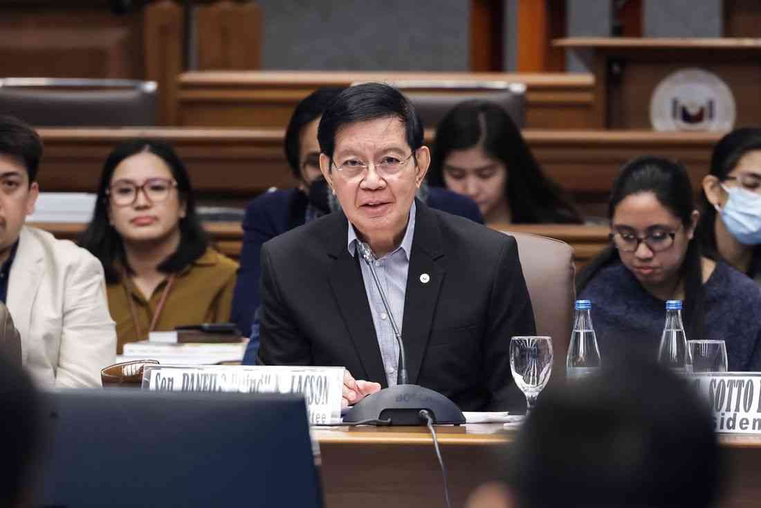 Lacson on committee report: Blue Ribbon can only recommend, not file cases