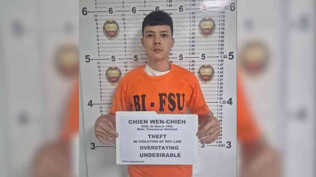 BI arrests Taiwanese fugitive in Pasay