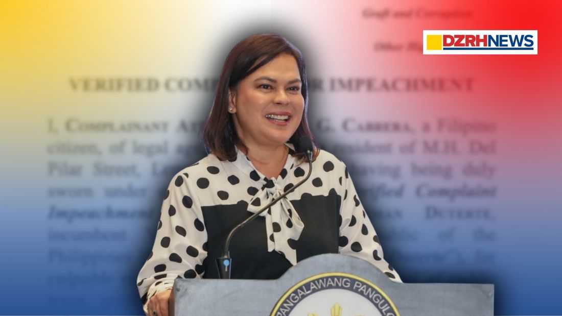 Fourth impeachment complaint filed against VP Sara Duterte