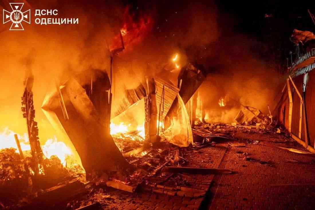 Nearly 300,000 people without power, water supply in Ukraine's Odesa after Russian attack, deputy PM says