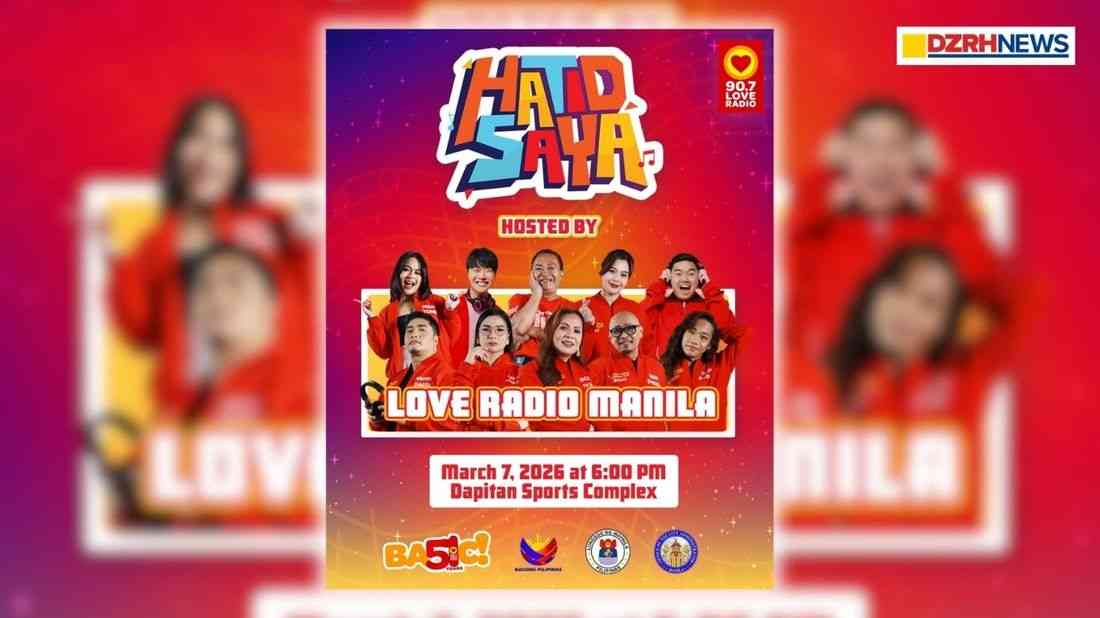 Love Radio Manila to stage first-ever Hatid Saya with special guests and exciting performances