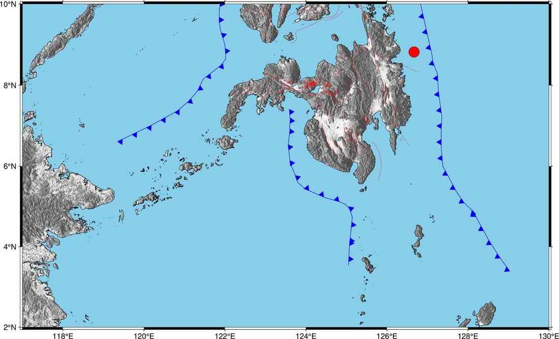 Magnitude 5.0 earthquake strikes Surigao del Sur