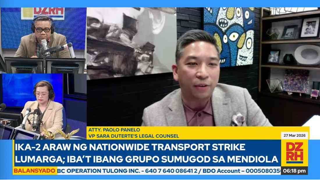 EXCLUSIVE: VP Sara Duterte’s legal counsel dismisses Madriaga’s testimony as unreliable, cites his criminal history