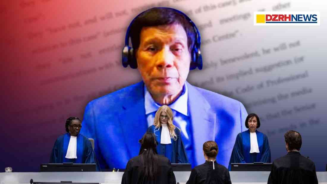 Duterte defense rebuts ICC claims over confidential case information
