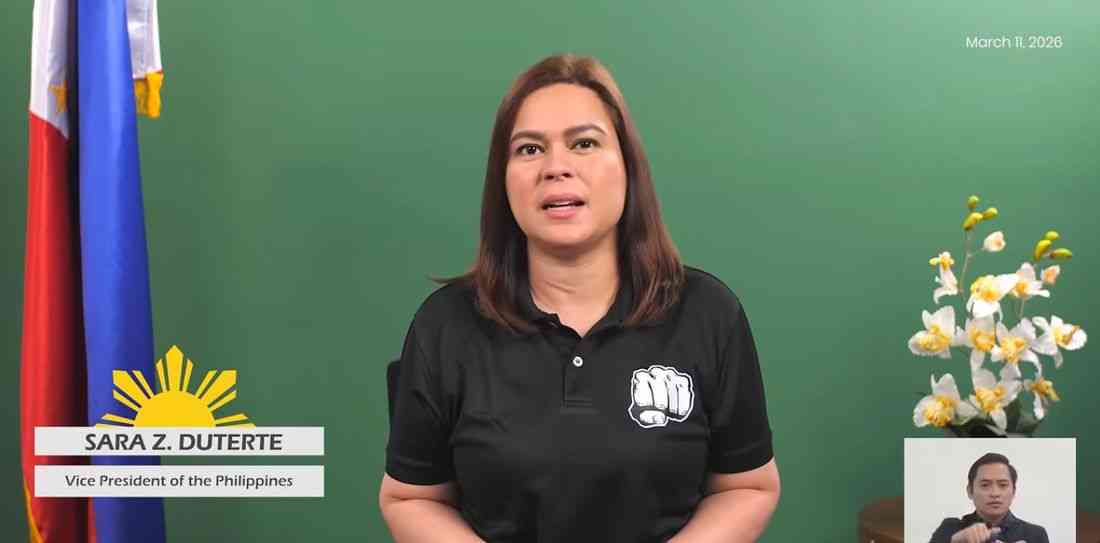 VP Sara Duterte: The law should not be used as a weapon for politics