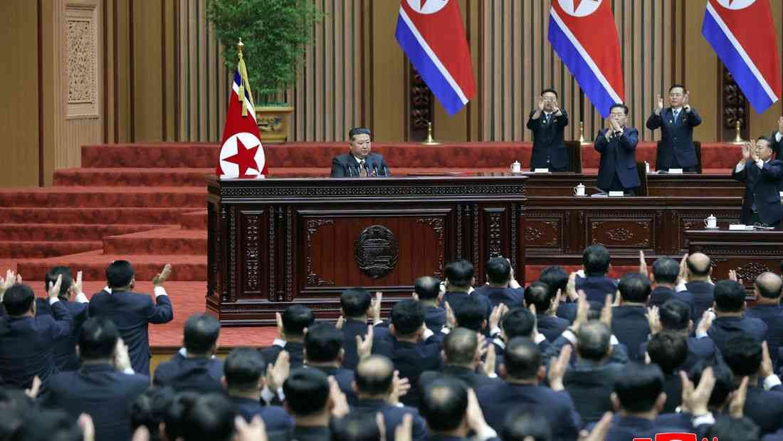 Kim Jong Un says North Korea’s nuclear status is irreversible, threatens South