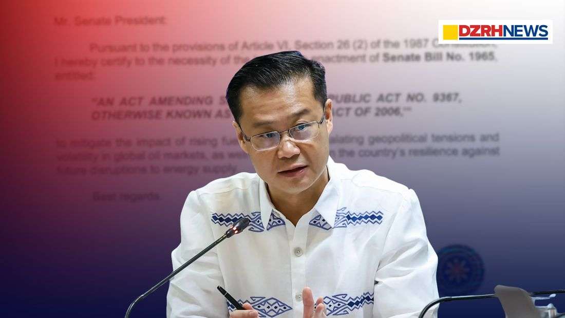 Senate delays Biofuels Act amendments despite Marcos’ urgency certification