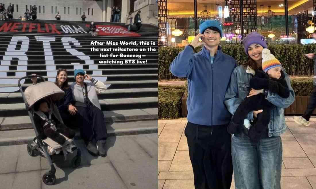 Mikael Daez shows support as Megan Young goes into fangirl mode to watch BTS live in Seoul