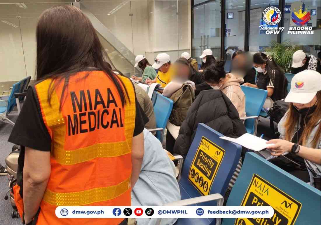 Another batch of repatriates from Israel safely arrives in PH