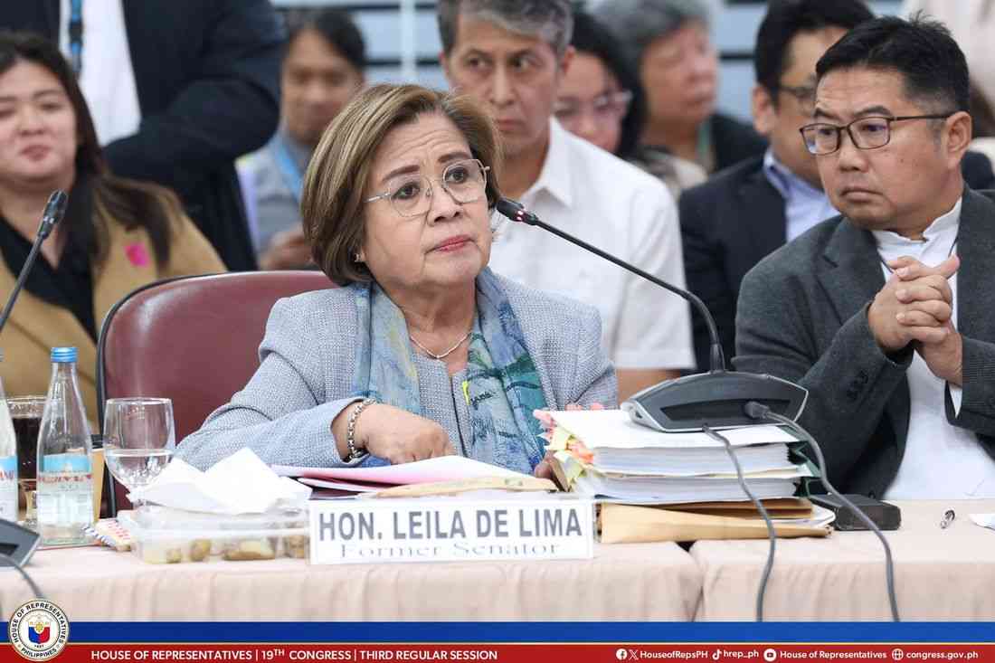 De Lima on planned raps by VP Sara’s husband vs lawmakers, AMLC, BSP: 'Halatang-halata na nababahag ang buntot nila'
