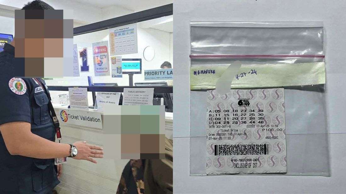 Man arrested for fake lotto ticket, attempted ₱172-M jackpot claim in Mandaluyong