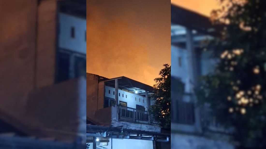 Fire hits LPG station near residential area of Indonesia's Bekasi regency, 12 injured, agency says