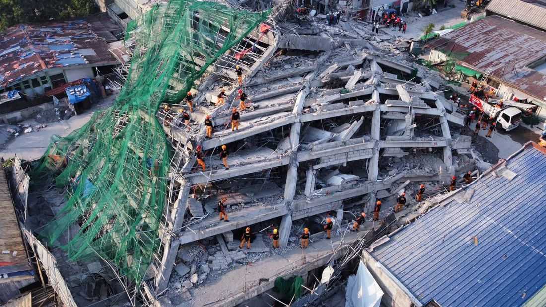 Father, son among fatalities in Angeles City building collapse