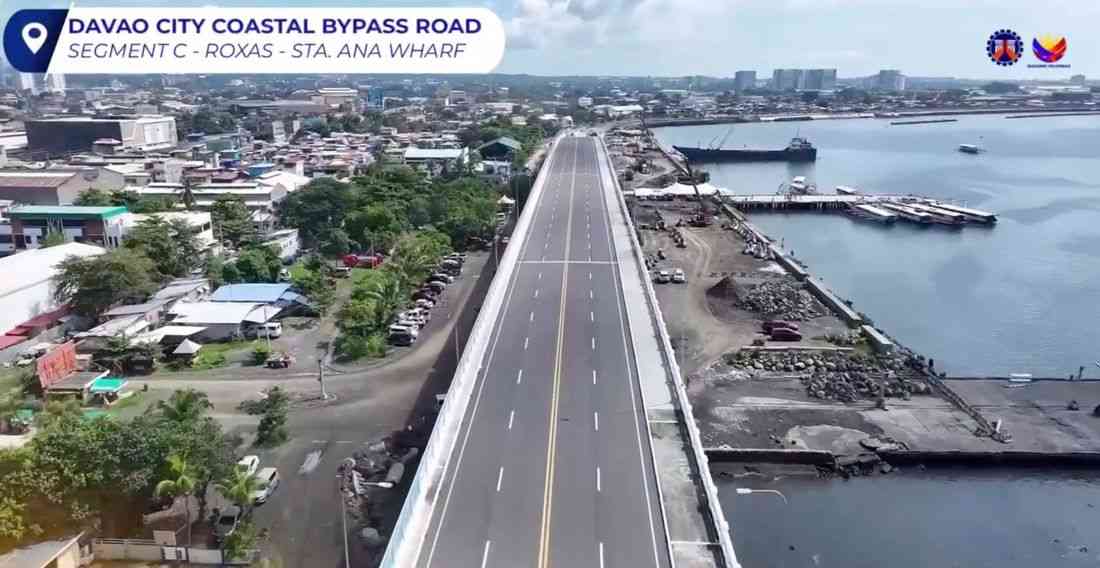 Two segments of Davao Coastal Bypass Road to open in June — DPWH