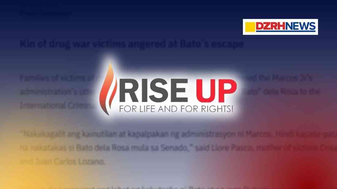 Drug war victims’ families condemn alleged escape of dela Rosa, demand ICC surrender
