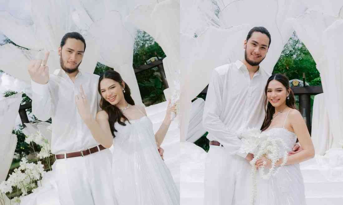 Kai Sotto, Rere Madrid tie the knot in an intimate wedding ceremony