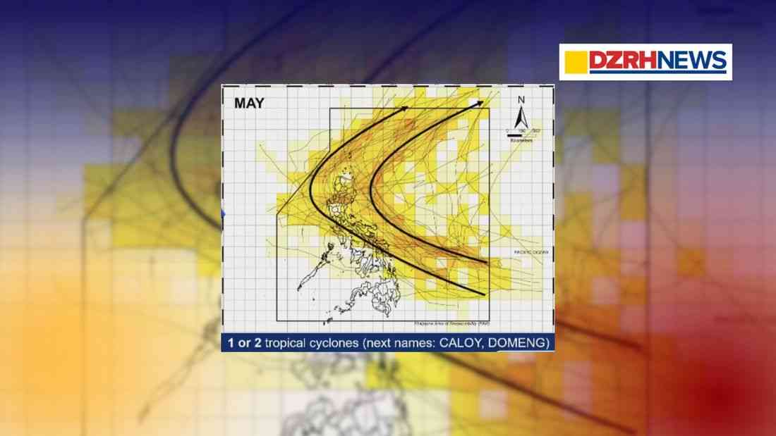 PAGASA sees up to two tropical cyclones entering PAR in May