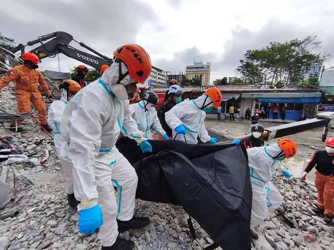 Angeles City building collapse death toll now 23