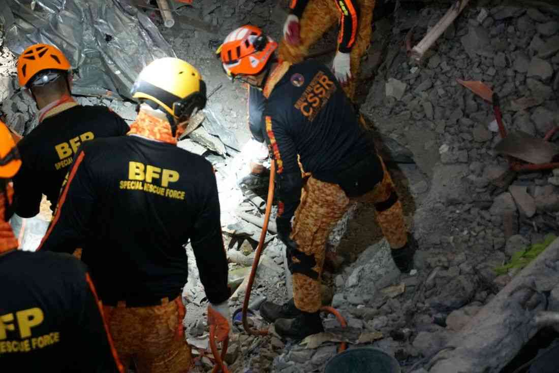 Death toll in Angeles City building collapse climbs to 17