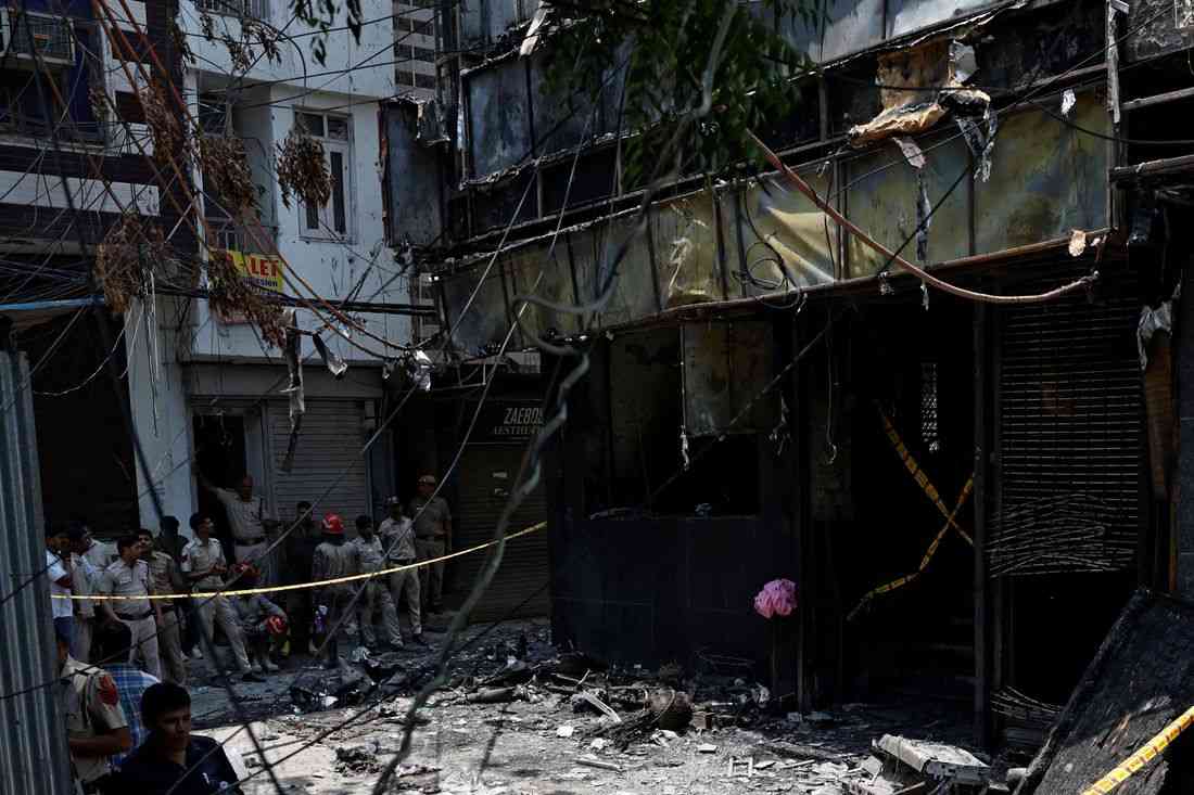Delhi to crack down on fire safety violations after blaze that killed 21