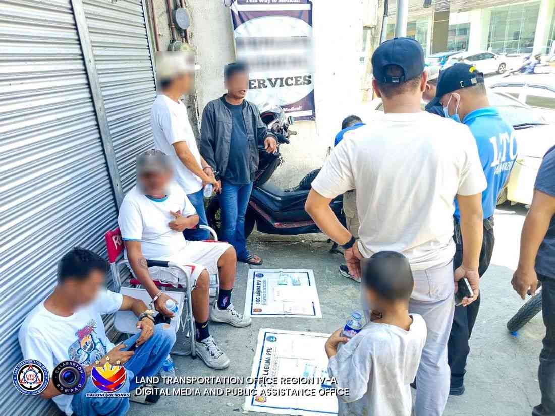 4 alleged fixers nabbed in LTO Laguna entrapment ops