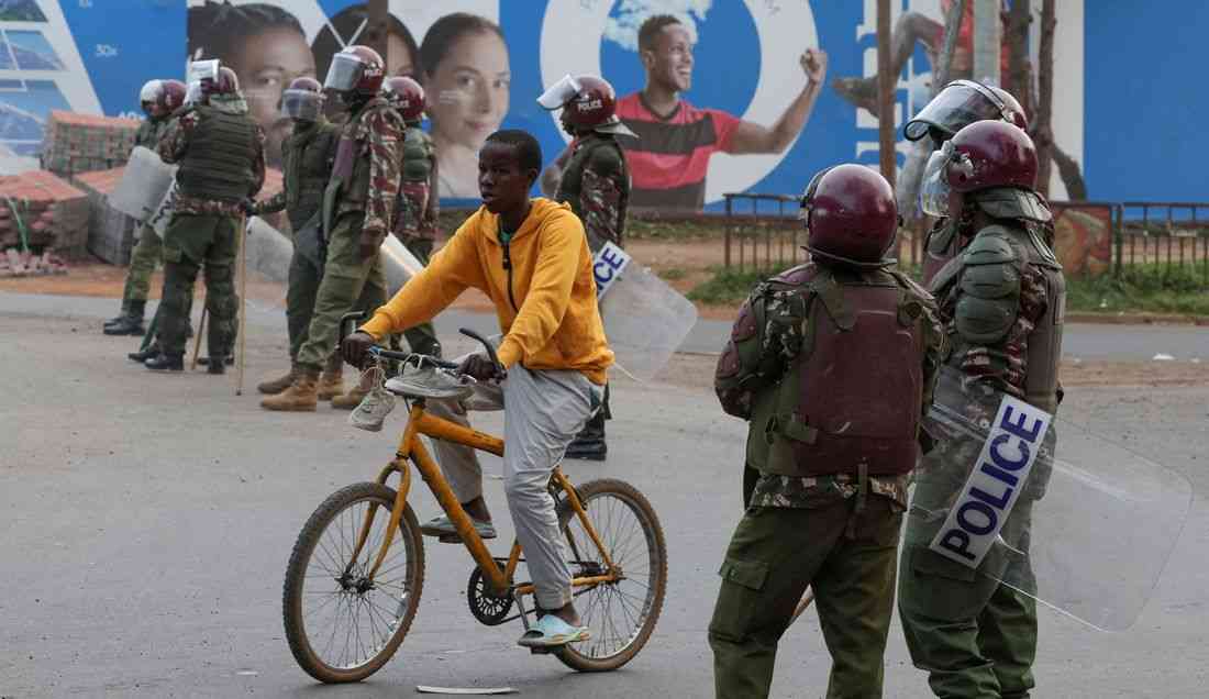 Kenyans march to mark anniversary of deadly 2024 anti-government protests
