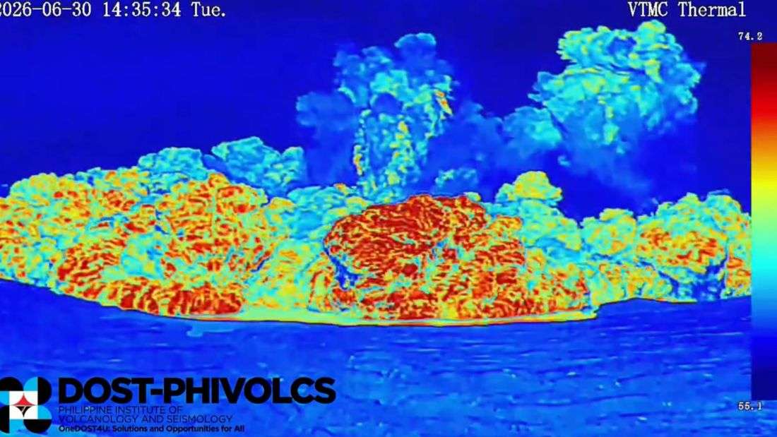 Taal activity persists with minor phreatomagmatic burst on Tuesday afternoon