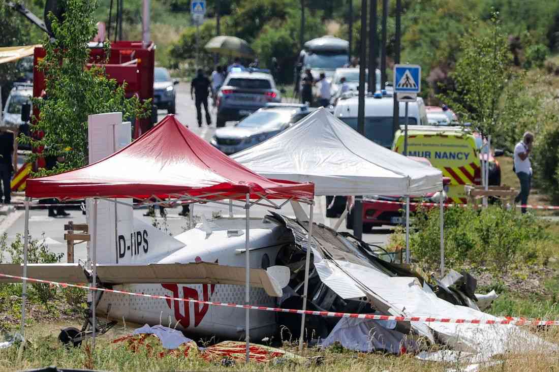 Eleven people killed in plane crash in northeastern France