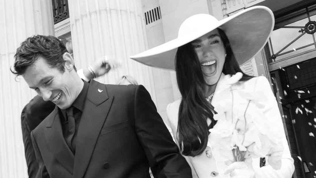 From viral romance to “I do”: Dua Lipa shares intimate wedding moments with Callum Turner