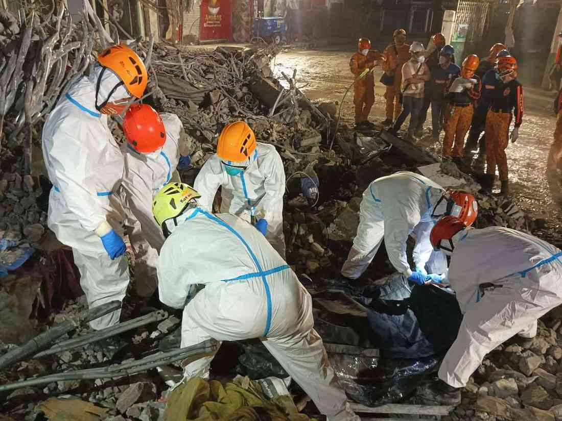 Death toll in Angeles City building collapse climbs to 28