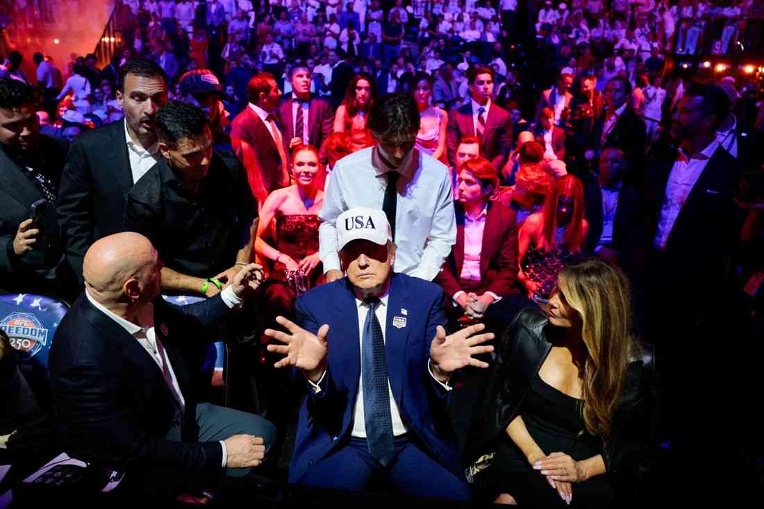 White House's UFC fights concentrate Trump's sporting, political and economic power