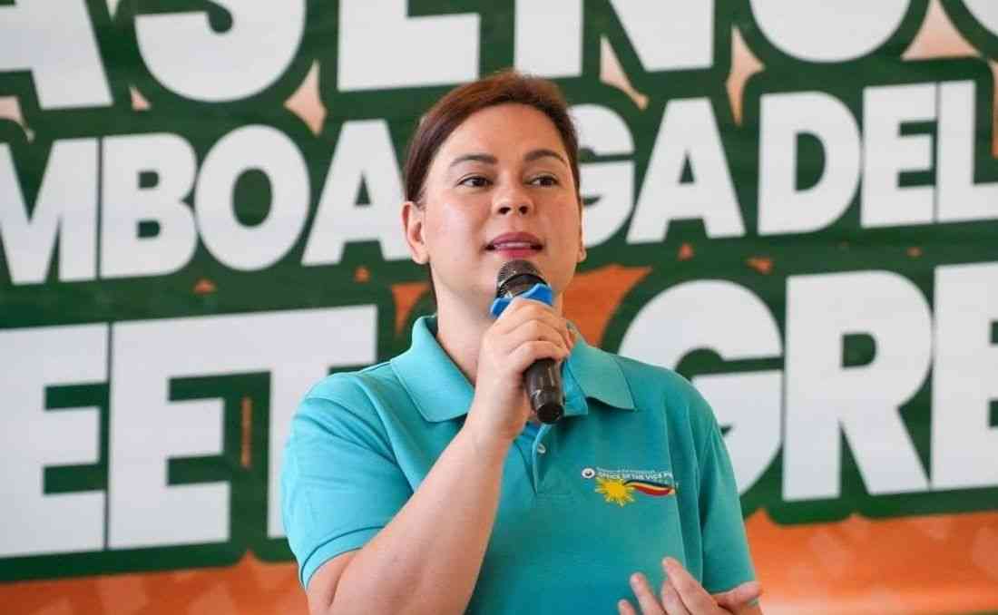 VP Sara Duterte says Tacloban school shooting a 'wake-up call' for the administration