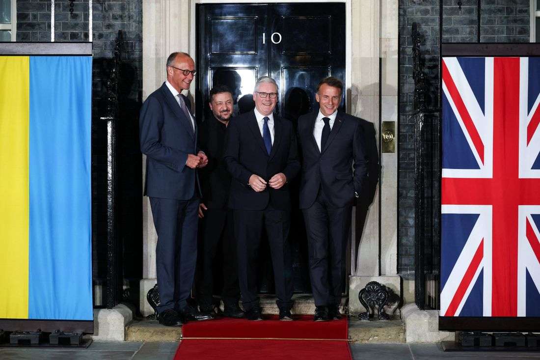 European leaders ready to support ceasefire talks between Ukraine, Russia