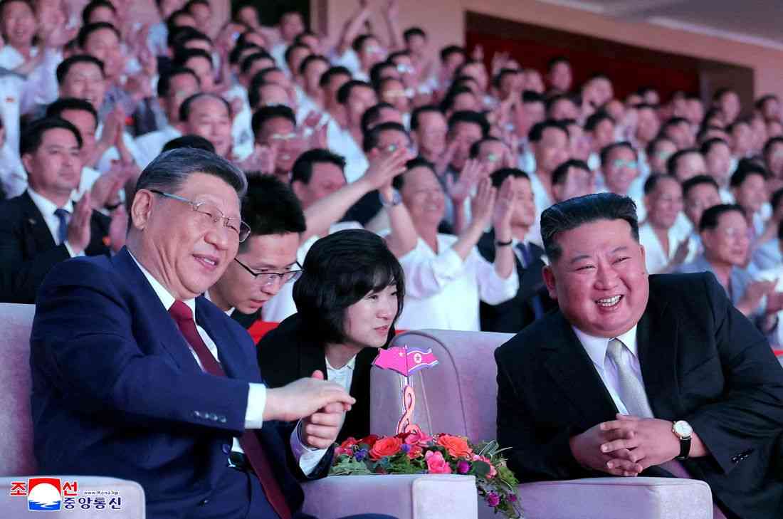 North Korean, Chinese leaders agree to boost ties at Pyongyang summit