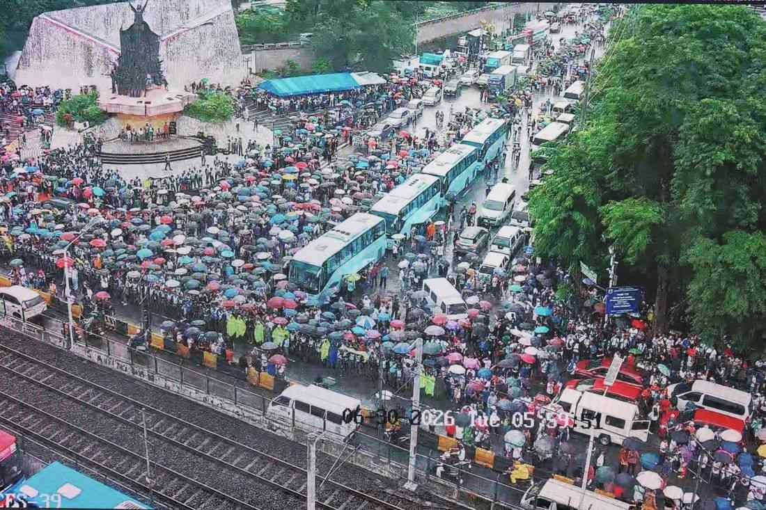 ''Yung exam ko mahuhuli na po ako': Road closures due to INC rally for Marcoleta strand Manila student en route to exam