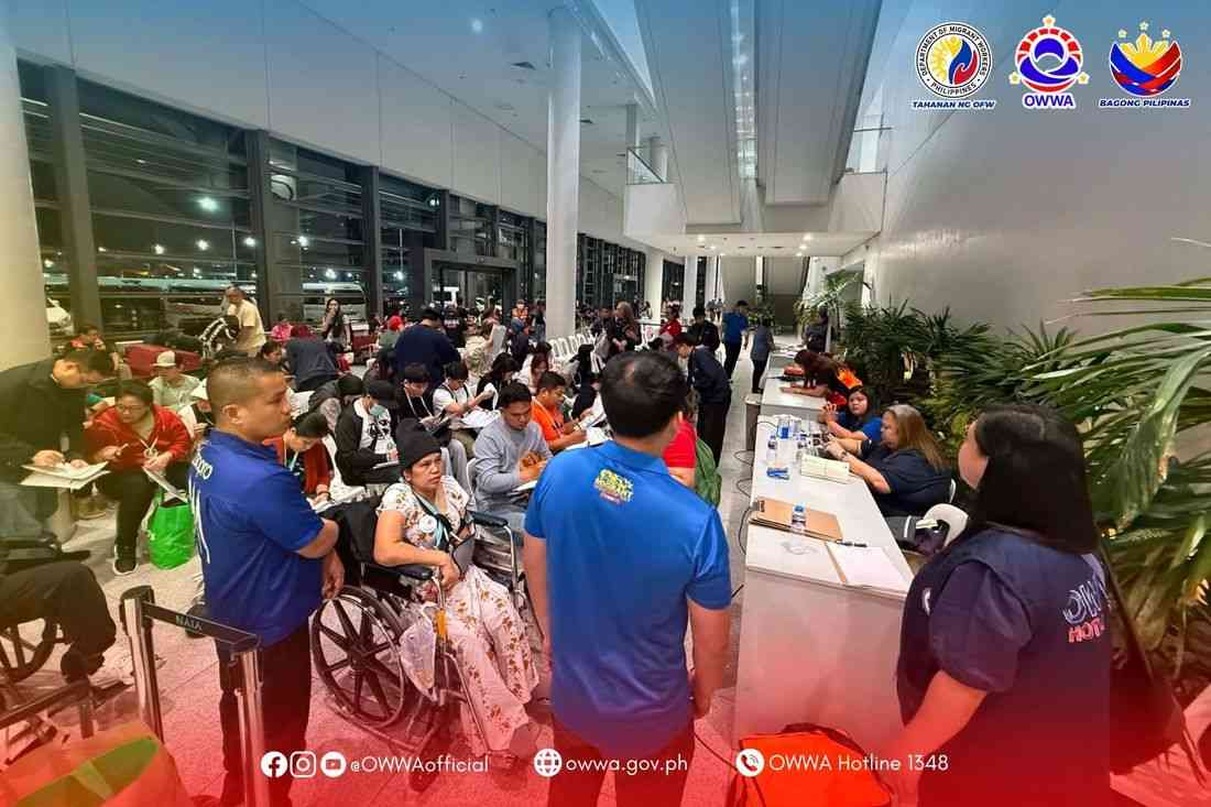 106 OFWs, dependents return to PH from Lebanon, Dubai, Abu Dhabi — OWWA