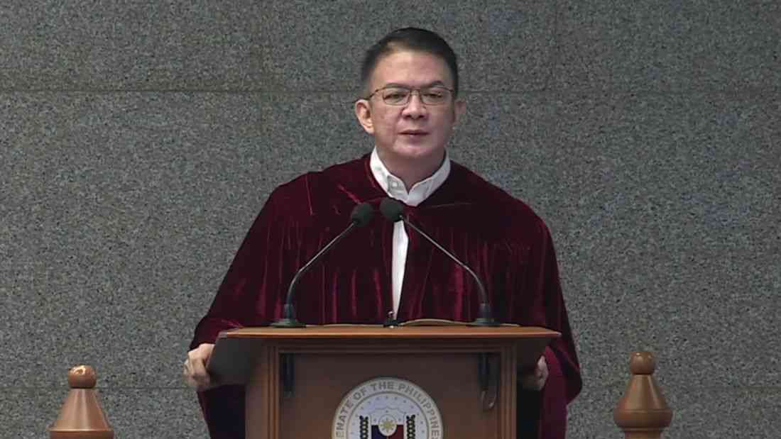 Escudero: Constitution requires 16 votes to convict VP Sara Duterte in impeachment trial