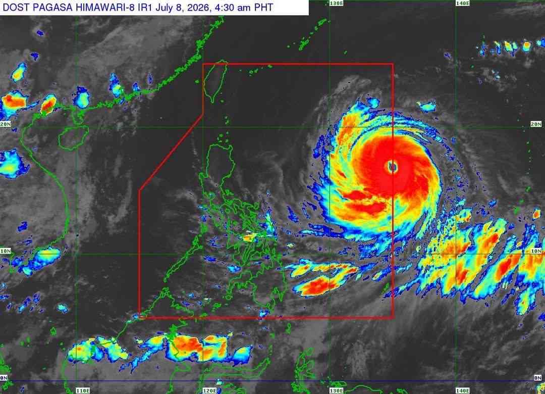 Super Typhoon Inday enters PAR; Signal No. 1 up in 7 areas
