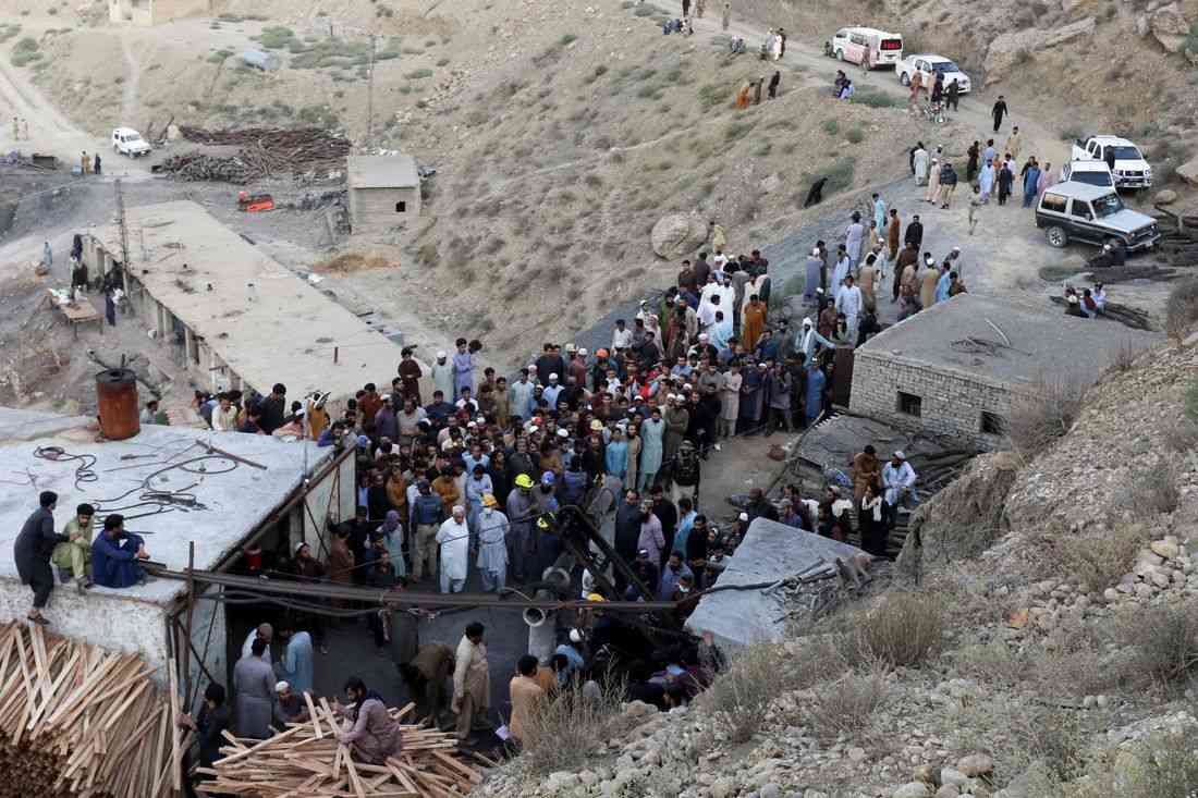 Death toll rises to at least 34 after blast at Pakistan coal mine complex
