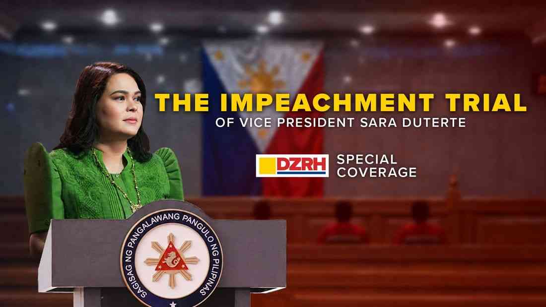 Senate begins VP Sara Duterte impeachment trial