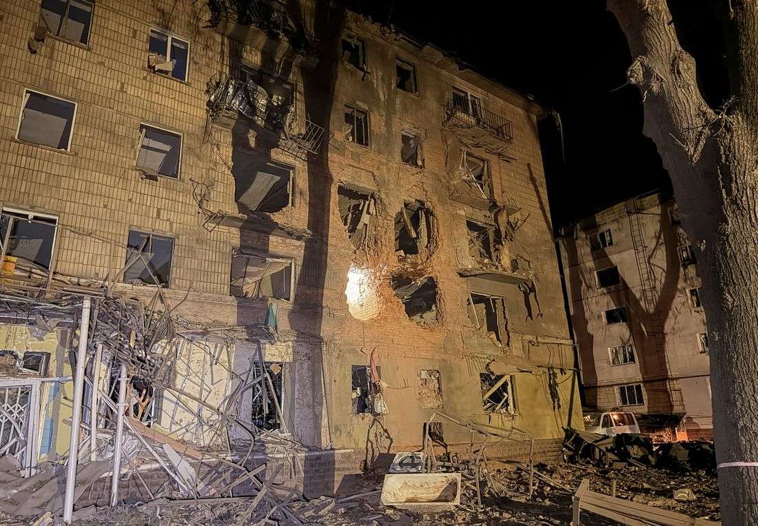 Russian bomb attack kills at least four in Ukraine's Sumy, other areas also hit, officials say